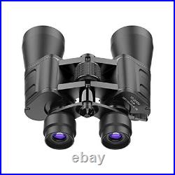 10-30x50 High Power Military Zoom Binoculars for Adults, Low 10-30X50 Black