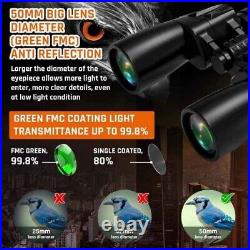 10-30x50 Zoom Binoculars for Adults, High Powered Military Binoculars for Bird W