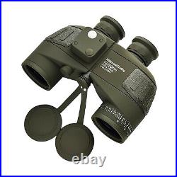 10X50 Binoculars Marine Military Telescope Waterproof with Compass HD Waterproof