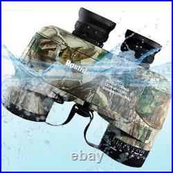 10X50 Binoculars Military Nitrogen Waterproof Telescope with Navigation Compass