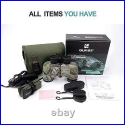 10X50 Marine Binoculars for Adults, Waterproof Binoculars with Rangefinder Co