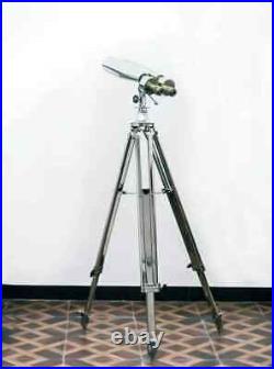 1920 Century Nautical Naval Binoculars marine With Nickel Tripod Stand