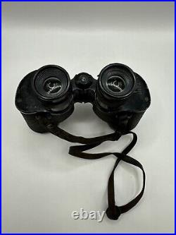 1940 US Navy BU Ships Mark III Mod 1 Binoculars Military with Original Case