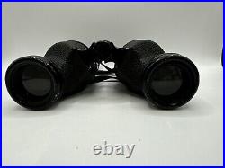 1940 US Navy BU Ships Mark III Mod 1 Binoculars Military with Original Case