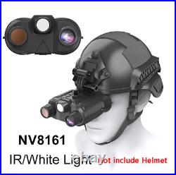 3D 1080P 4K Night Vision Binoculars Infrared Head Mounted Goggles NV8300 /NV8000