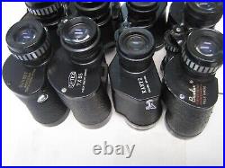 7x35 binoculars extra wide LOT of 12 Tasco Bushnell Selsi read description