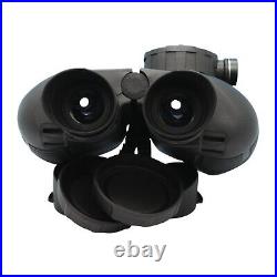 7x50 HD Waterproof Military Marine Binoculars withInternal Rangefinder & Compas