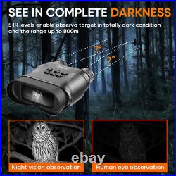 APEXEL IR 1080P Night Vision Binoculars HD Digital Binoculars Long Range Goggles