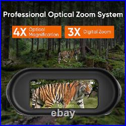 APEXEL Military Zoom Powerful Binoculars Day/Night Vision Optics Hunting withCase