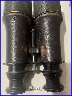 Antique Vintage Lemaire Fab Paris Circa WW1 Military Binoculars