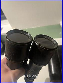 Antique Vintage Lemaire Fab Paris Circa WW1 Military Binoculars