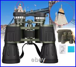 Binoculars 60X50 Zoom Military outdoor travel Hunting Camping Telescope WithPouch