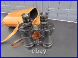 Binoculars Bbt Krauss 12X50 Original 39-45 Army L'Air France WW2 Lw