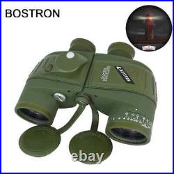 Binoculars Marine Military Telescope Waterproof With Rangefinder Compass Hunting