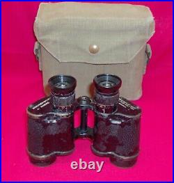 Binoculars, Military, in case WW 2 REPRICED