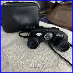 Bushnell 7x26 Custom Compact Binoculars with Neck Strap & Case, Made in Japan