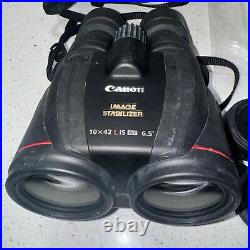 Canon 10x42 L IS WP 6.5 Image Stabilized Binoculars Free Shipping Military