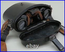 Carl Zeiss Jena Silvamar 6x30 Swedish Military Case Fine vintage condition