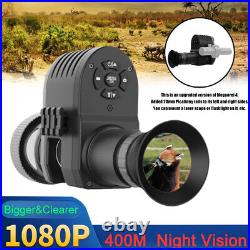 Digital Night Vision PRO 3/4 Rifle Scope Hunting Sight IR 850nm HD Camera DVR
