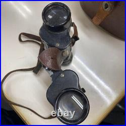 Former Japanese Army Original binoculars with case orient IKK WW? Military IJA