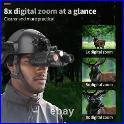 Head-Mounted Night Vision Goggles Rechargeable Hand Free Night Vision Binoculars