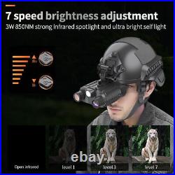 Head-Mounted Night Vision Goggles Rechargeable Hand Free Night Vision Binoculars