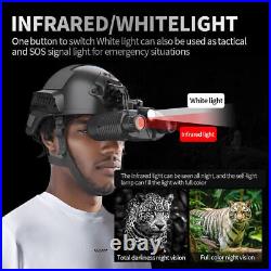 Head-Mounted Night Vision Goggles Rechargeable Hand Free Night Vision Binoculars