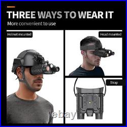 Head-Mounted Night Vision Goggles Rechargeable Hand Free Night Vision Binoculars