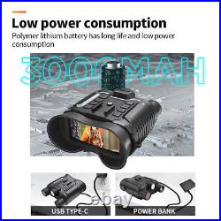 Head-Mounted Night Vision Goggles Rechargeable Hand Free Night Vision Binoculars