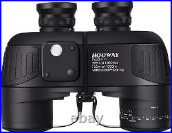 Hooway 7X50 Waterproof Fogproof Military Marine Binoculars WithInternal Rangefinde