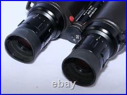 Leitz Elcan 7x50 Military Binoculars. Strap. Eyepieces. BOX. Canadian Arm Forces