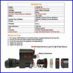 Megaorei M4A Night Vision Scope Video Record Binoculars Hunting IR Camera 1080P