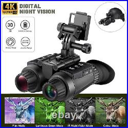 NV8300 3D 4K 8X Zoom Binoculars UHD 300M Infrared Night Vision Scope Goggles