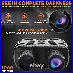 Night Vision Goggles Military Grade, Digital Infrared Binoculars-Free Shipping