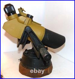 Original WWII German Flak Binoculars 10x80 DKL D. F. WW2 Anti-Aircraft W Brackets