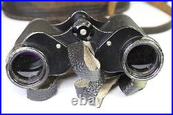 RARE 1968 Soviet Russian USSR Binoculars BPP 8x30 KOMZ with CASE #7