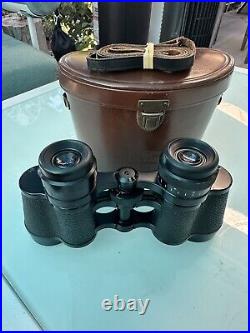 RARE BEAUTIFUL CARL ZEISS 8x30B BINOCULARS With Original Case. MADE IN GERMANY