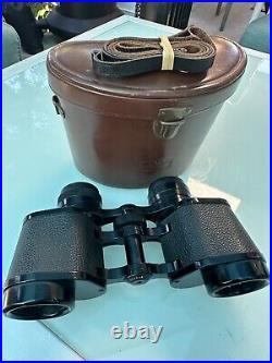 RARE BEAUTIFUL CARL ZEISS 8x30B BINOCULARS With Original Case. MADE IN GERMANY