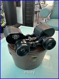 RARE BEAUTIFUL CARL ZEISS 8x30B BINOCULARS With Original Case. MADE IN GERMANY