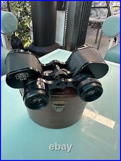 RARE BEAUTIFUL CARL ZEISS 8x30B BINOCULARS With Original Case. MADE IN GERMANY