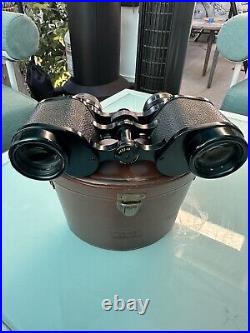 RARE BEAUTIFUL CARL ZEISS 8x30B BINOCULARS With Original Case. MADE IN GERMANY