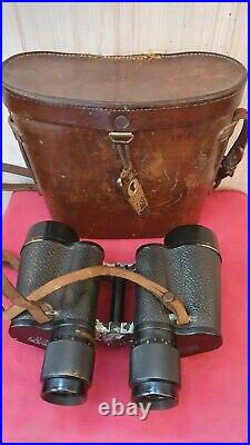 RARE CARL ZEISS JENA Delactis 8x40 military BINOCULARS Germany 1925 year