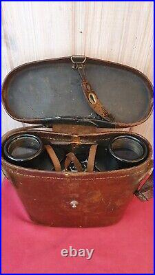 RARE CARL ZEISS JENA Delactis 8x40 military BINOCULARS Germany 1925 year