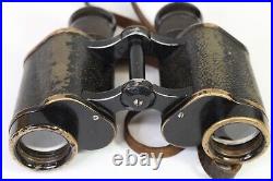 RARE WWII 1941 Soviet Army RKKA military Binoculars 6x30 GOMZ with CASE #11