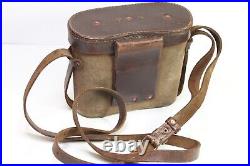 RARE WWII 1941 Soviet Army RKKA military Binoculars 6x30 GOMZ with CASE #11