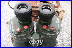 Ross London BinoPrism No5 Mk4 Military LRDG Green Painted Binoculars Dated 1943