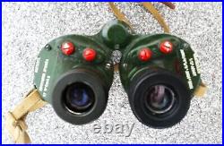 Ross London BinoPrism No5 Mk4 Military LRDG Green Painted Binoculars Dated 1943