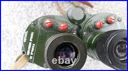 Ross London BinoPrism No5 Mk4 Military LRDG Green Painted Binoculars Dated 1943