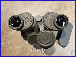 STEINER 8 x 30 MILITARY MARINE Binoculars In Military Olive Drab Made in Germany
