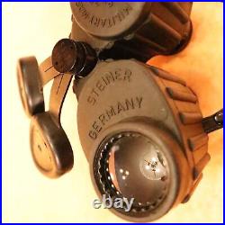 STEINER GERMANY MILITARY MARINE 8X30 BINOCULARS VINTAGE original Rare Black